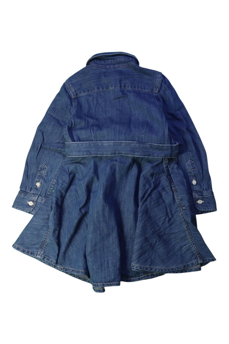 A Blue Long Sleeve Dresses from Ralph Lauren in size 3T for girl. (Back View)