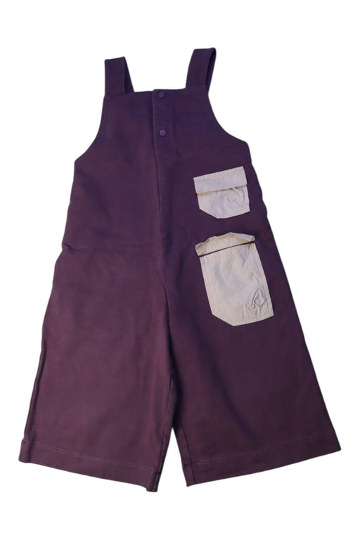 A Burgundy Long Overalls from COS in size 2T for girl. (Front View)