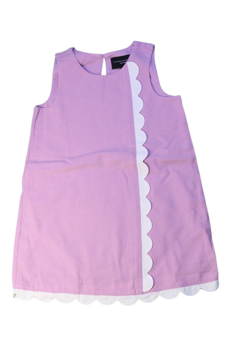 A Purple Sleeveless Dresses from Victoria Beckham Target in size 3T for girl. (Front View)