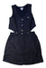 A Navy Skirt Sets from Armani in size 8Y for girl. (Front View)