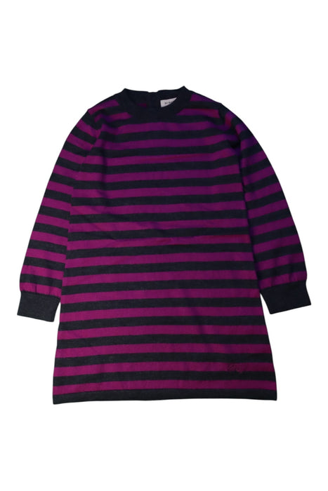 A Black Sweater Dresses from Burberry in size 4T for girl. (Front View)