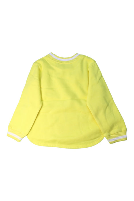 A Yellow Crewneck Sweatshirts from Agatha Ruiz De La Prada in size 4T for girl. (Back View)