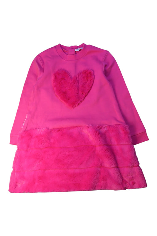 A Pink Long Sleeve Dresses from Agatha Ruiz De La Prada in size 5T for girl. (Front View)