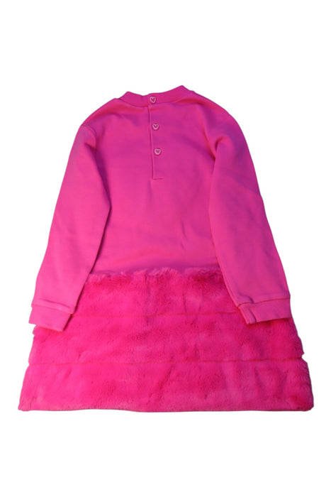 A Pink Long Sleeve Dresses from Agatha Ruiz De La Prada in size 5T for girl. (Back View)