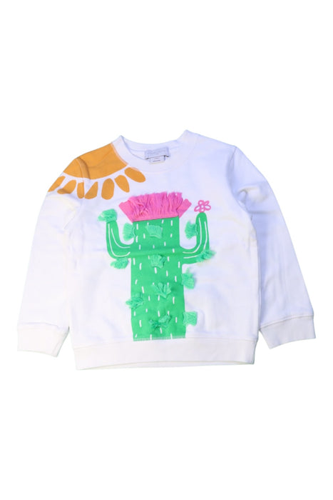 A Multicolour Crewneck Sweatshirts from Stella McCartney in size 4T for girl. (Front View)