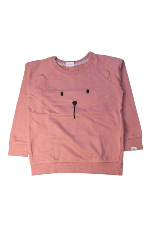 A Pink Crewneck Sweatshirts from Turtle Dove London in size 4T for girl. (Front View)