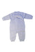 A Grey Long Sleeve Rompers from Agnes b. in size 0-3M for neutral. (Front View)
