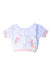 A White Short Sleeve Tops from Billieblush in size 3T for girl. (Front View)