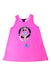 A Pink Sleeveless Dresses from Little Marc Jacobs in size 6T for girl. (Front View)
