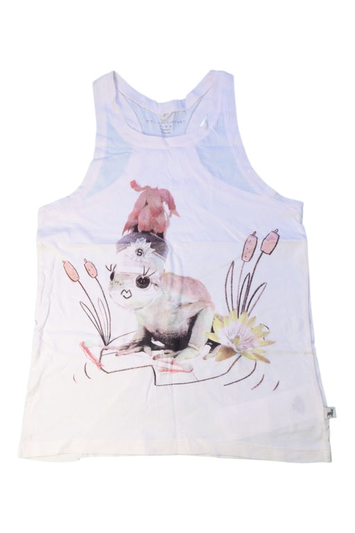 A White Sleeveless Tops from Stella McCartney in size 10Y for girl. (Front View)
