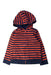 A Blue Hooded Sweatshirts from Marimekko in size 3T for neutral. (Front View)