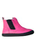 A Pink Booties from Old Soles in size 4T for girl. (Front View)