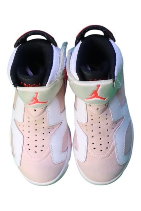 A White Sneakers from Air Jordan in size 5T for neutral. (Back View)