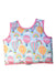 A Pink Floatsuits from Splash About in size 4T for girl. (Back View)