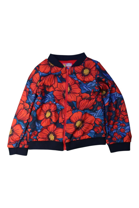 A Red Lightweight Jackets from Rosalita Senoritas in size 4T for girl. (Front View)