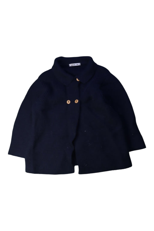 A Navy Lightweight Jackets from Babidu in size 3T for neutral. (Front View)