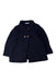 A Navy Lightweight Jackets from Babidu in size 3T for neutral. (Front View)