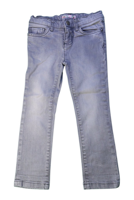 A Grey Jeans from Bonpoint in size 3T for girl. (Front View)