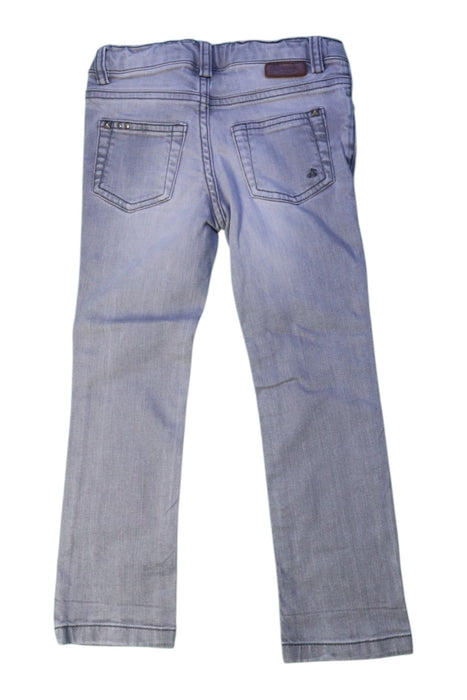 A Grey Jeans from Bonpoint in size 3T for girl. (Back View)