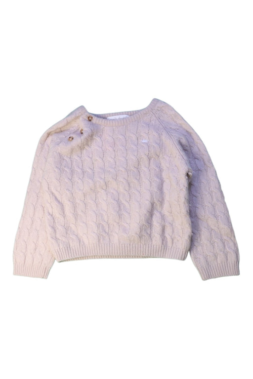 A Ivory Knit Sweaters from Marie Chantal in size 2T for girl. (Front View)