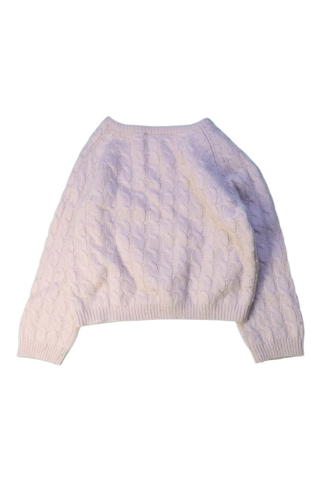 A Ivory Knit Sweaters from Marie Chantal in size 2T for girl. (Back View)