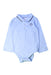 A Blue Long Sleeve Bodysuits from Jacadi in size 3T for boy. (Front View)