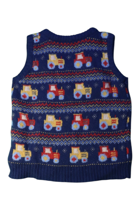 A Multicolour Sweater Vests from Jojo Maman Bébé in size 2T for boy. (Back View)
