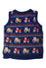A Multicolour Sweater Vests from Jojo Maman Bébé in size 2T for boy. (Back View)