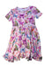 A Multicolour Short Sleeve Dresses from Posh Peanut in size 7Y for girl. (Front View)