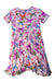 A Multicolour Short Sleeve Dresses from Posh Peanut in size 7Y for girl. (Back View)