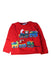 A Red Long Sleeve T Shirts from Jojo Maman Bébé in size 2T for boy. (Front View)
