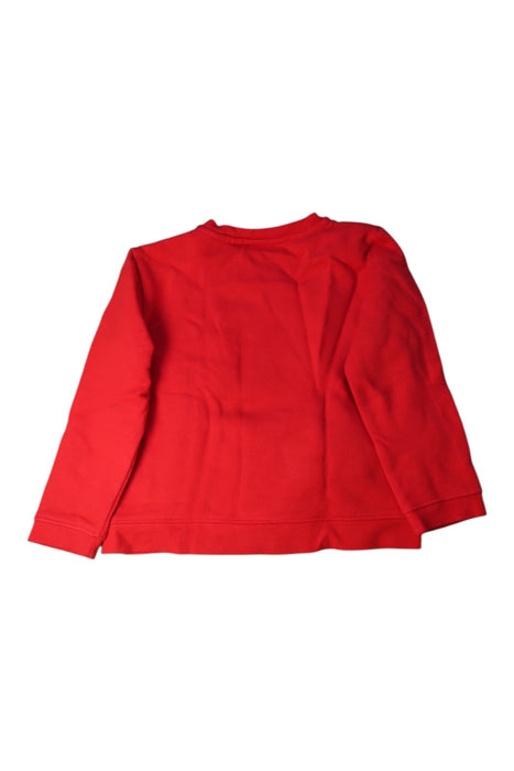 A Red Long Sleeve T Shirts from Jojo Maman Bébé in size 2T for boy. (Back View)