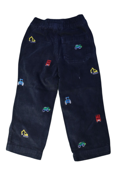 A Navy Casual Pants from Boden in size 2T for boy. (Back View)