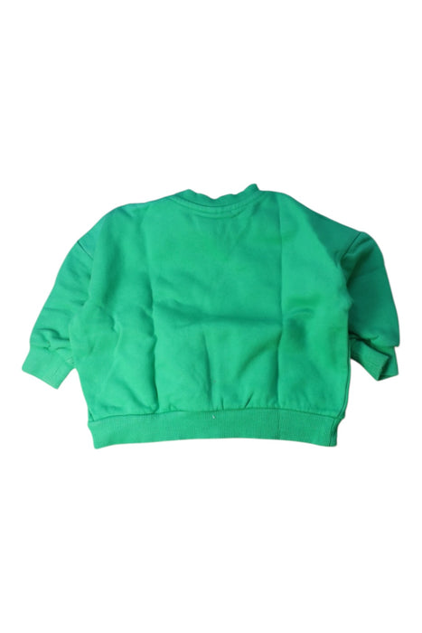 A Green Crewneck Sweatshirts from Seed in size 2T for neutral. (Back View)