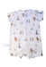 A White Short Sleeve Rompers from Gelato Pique in size 12-18M for neutral. (Back View)