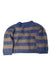 A Blue Cardigans from Laranjinha in size 3T for girl. (Back View)
