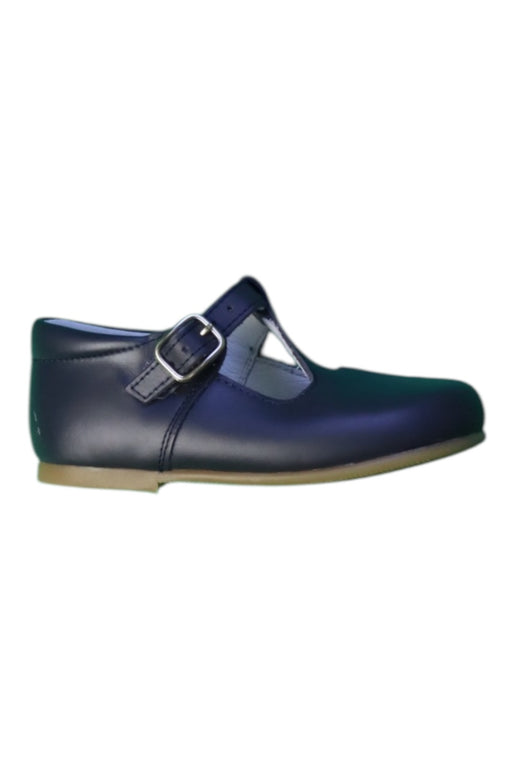 A Navy Dress Shoes from Beatrice & George in size 18-24M for girl. (Front View)