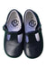 A Navy Dress Shoes from Beatrice & George in size 18-24M for girl. (Back View)