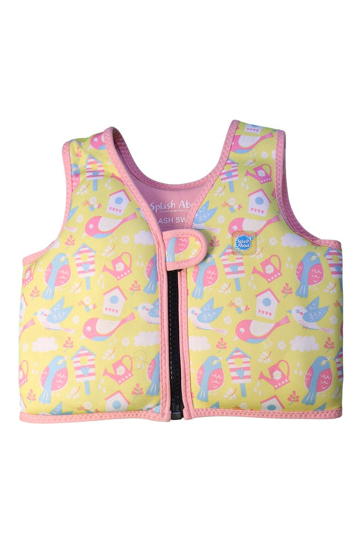 A Multicolour Floatsuits from Splash About in size 4T for girl. (Front View)