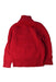 A Red Zippered Sweatshirts from Polo Ralph Lauren in size 6T for boy. (Back View)