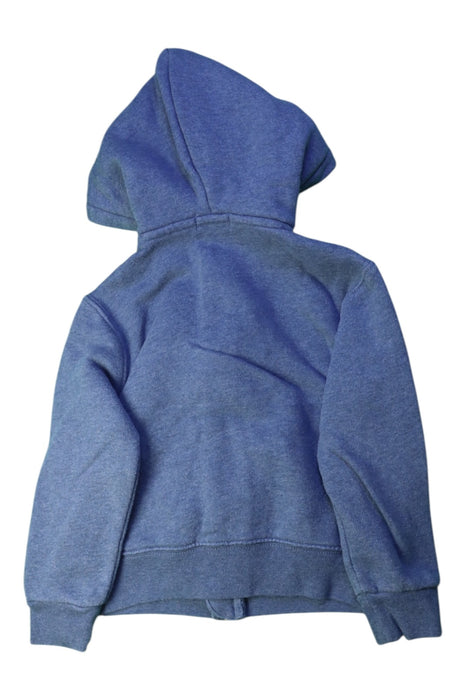 A Blue Hooded Sweatshirts from Polo Ralph Lauren in size 4T for boy. (Back View)