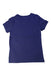 A Navy Short Sleeve T Shirts from Moschino in size 6T for girl. (Back View)
