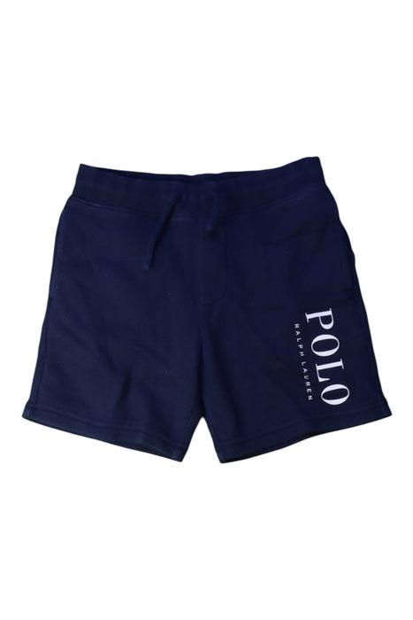A Navy Shorts from Polo Ralph Lauren in size 5T for boy. (Front View)