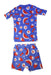 A Multicolour Pyjama Sets from Hanna Andersson in size 5T for boy. (Back View)