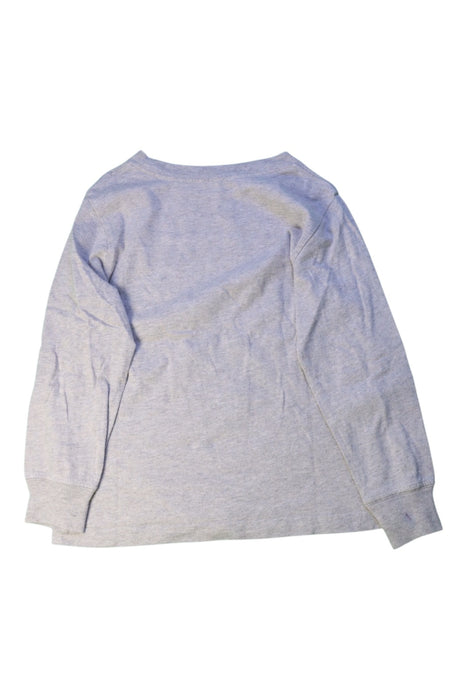 A Grey Long Sleeve T Shirts from Polo Ralph Lauren in size 5T for boy. (Back View)