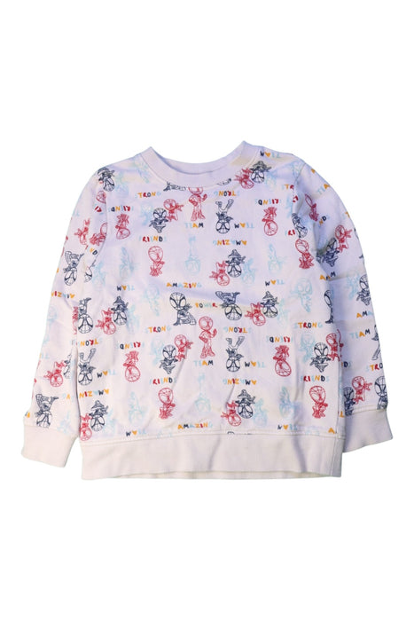 A Multicolour Crewneck Sweatshirts from Hanna Andersson in size 4T for boy. (Front View)