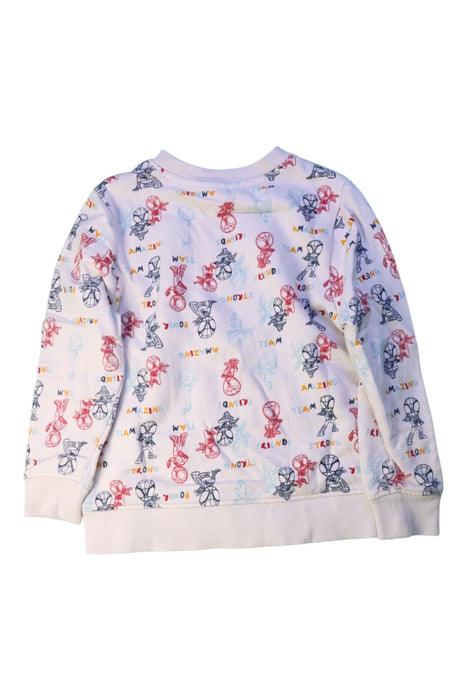 A Multicolour Crewneck Sweatshirts from Hanna Andersson in size 4T for boy. (Back View)