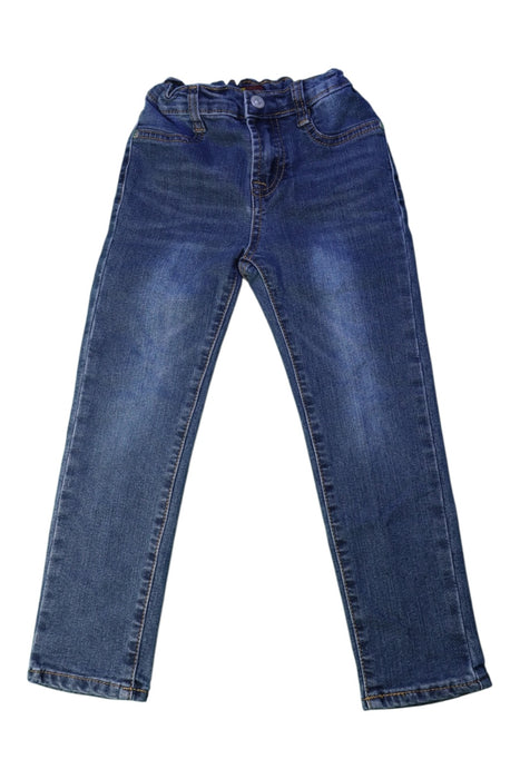 A Blue Jeans from 7 For All Mankind in size 4T for boy. (Front View)