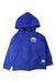 A Blue Hooded Sweatshirts from Roots in size 4T for boy. (Front View)
