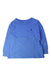 A Blue Long Sleeve T Shirts from Polo Ralph Lauren in size 4T for boy. (Front View)